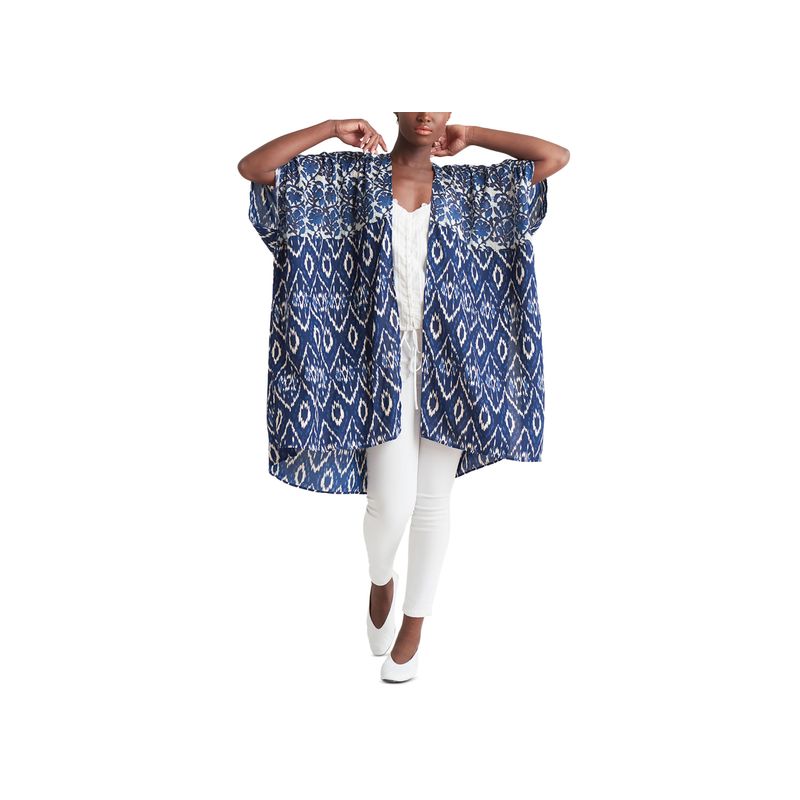Women's Paisley-Print Kimono